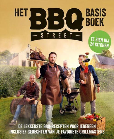 Het bbq street basis boek. | 5 stuks