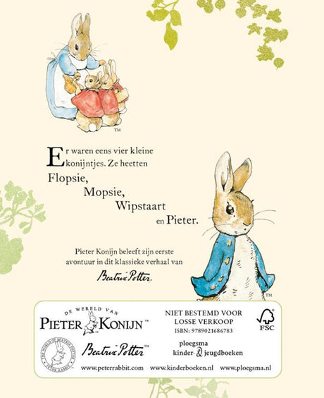 Ploegsma Pieter Hase – Buch und Kuscheltier