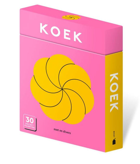 30 receptenkaarten: koek.volwassene | 3 stuks