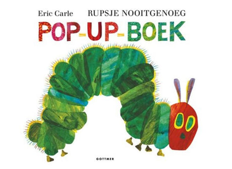 Rupsje nooitgenoeg (pop-up boek). 3+