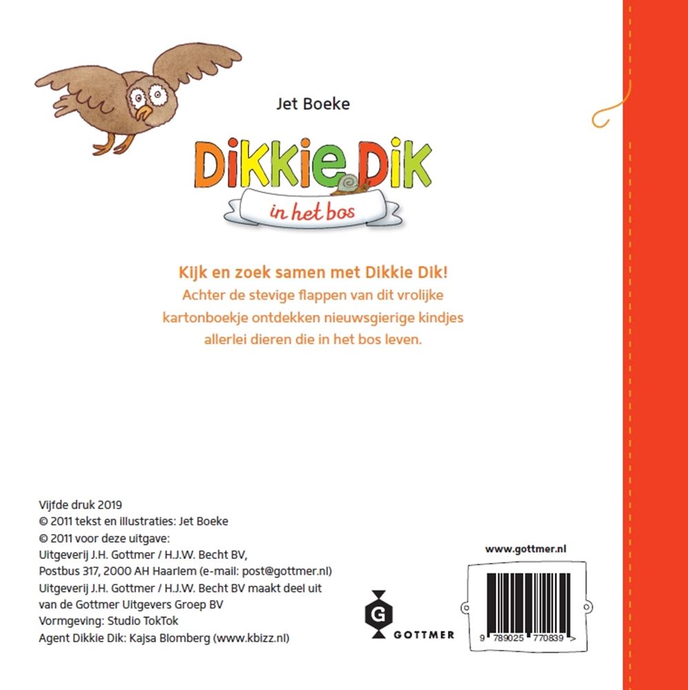 Gottmer-Verlagsgruppe Flapjesboek: Fett im Wald. 1+