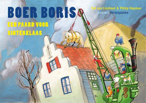 Boer boris. vertelplaten een paard voor