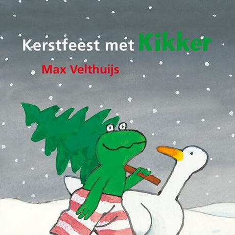 Weihnachtsfeier mit Frosch