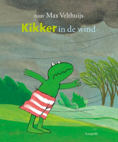 Leopold-Frosch im Wind
