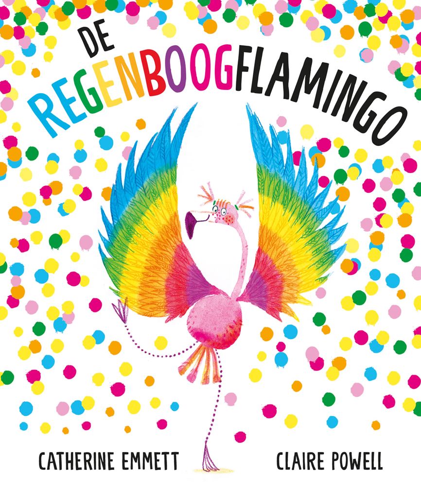 Buchen Sie den Regenbogenflamingo