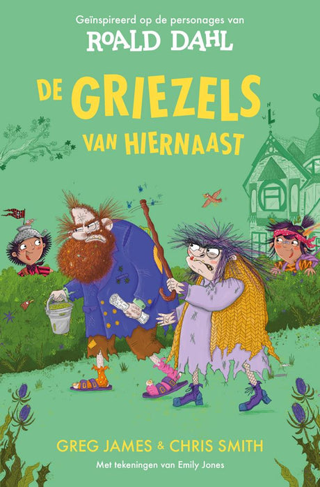 Roald dahl: de griezels van hiernaast. | 2 stuks