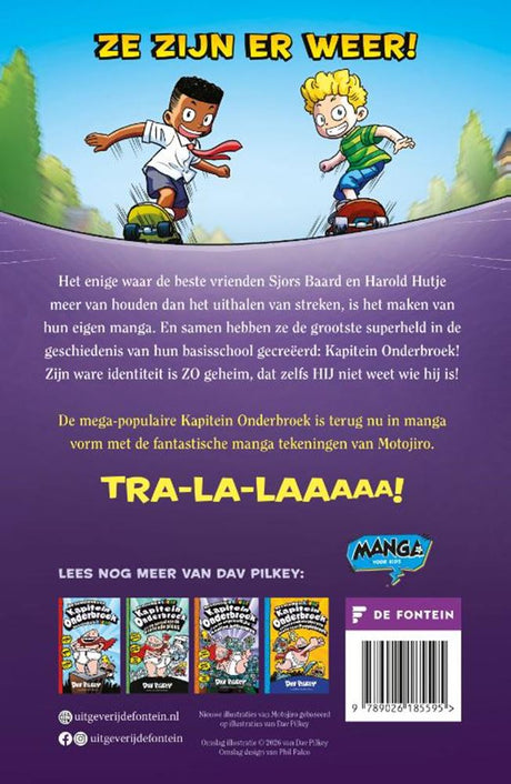 Pic kapitein onderbroek de eerste e manga