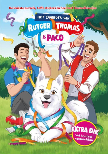 Buchaktivitätsbuch Rutger, Thomas und Paco