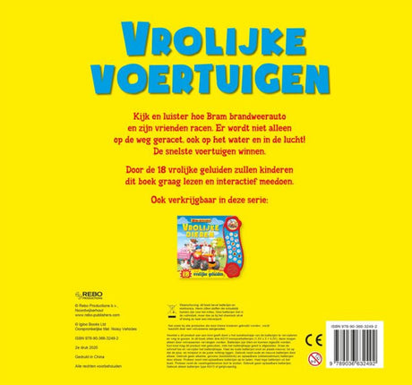 Mega-Soundbuch des Rebo-Verlags – Fröhliche Fahrzeuge