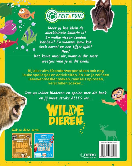Feit en fun; wilde dieren. 7+