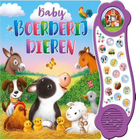 Klangbuch für Bauernhoftierbabys von Rebo Publishers