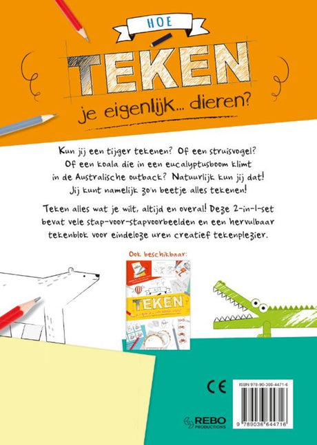 Rebo-Verlage: Wie zeichnet man eigentlich … Tiere? 6+