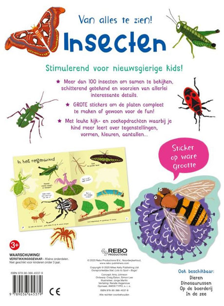 Rebo-Verleger haben viel zu sehen! Insekten 3+