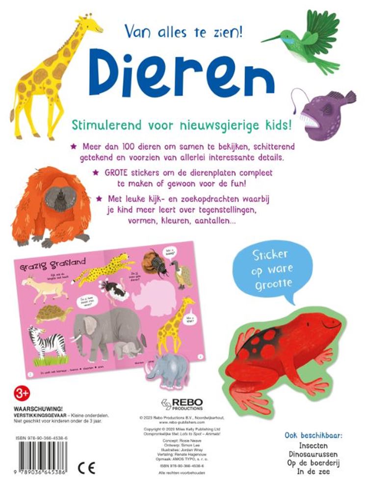 Tiere des Rebo-Verlags – es gibt viel zu sehen!