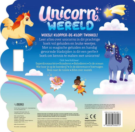 Rebo Publishers Einhornwelt – Buch mit 10 Geräuschen