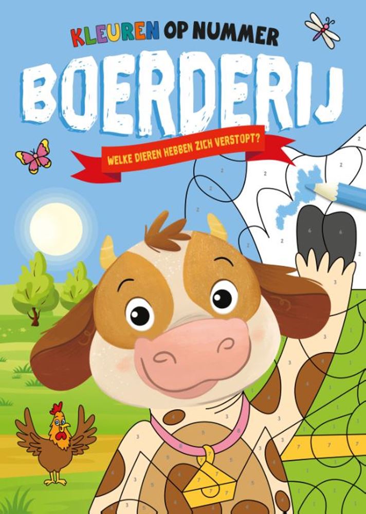 Rebo Publishers Farm – Farbe nach Zahlen