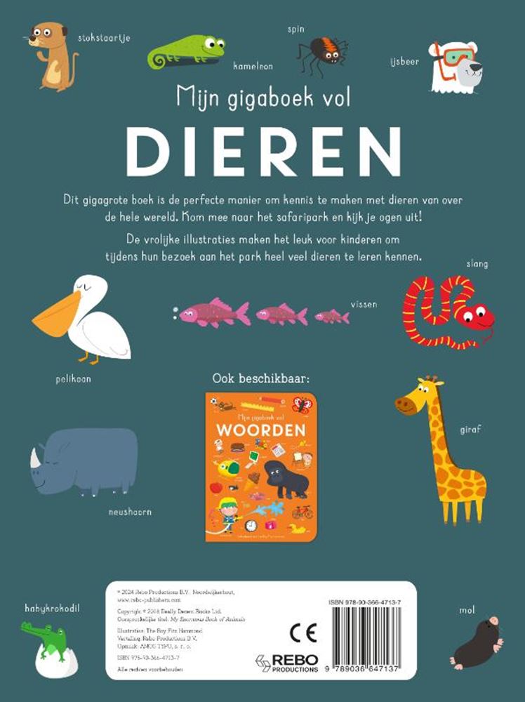 Buchen Sie mein riesiges Buch voller Tiere | 2 Stk