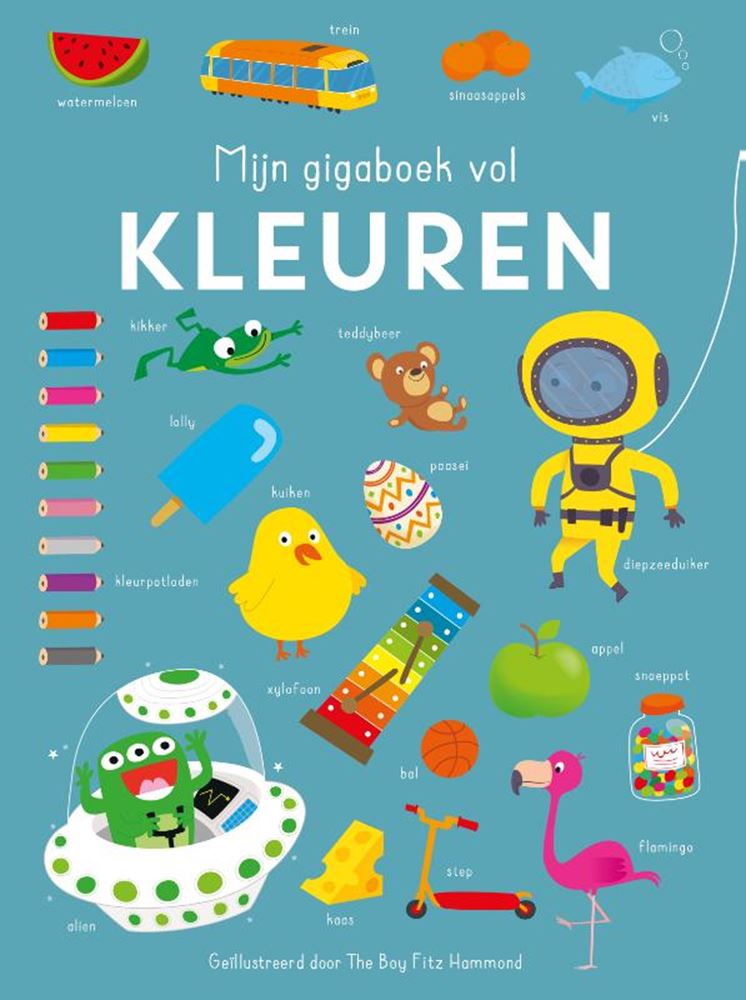 Rebo veröffentlicht mein riesiges Buch voller Farben