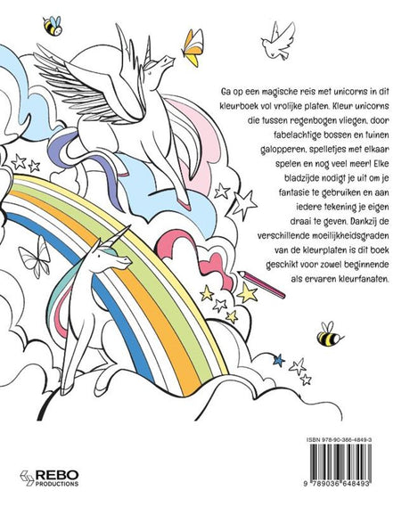 Sans-Marque-Farbbuch ohne Marke – Einhörner – fabelhafte Designs
