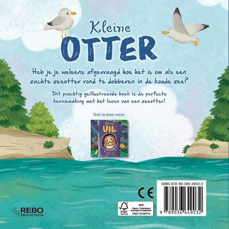 Prentenboek: kleine otter. 0+ | 2 stuks