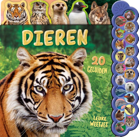 Tiere – Buch mit 20 Geräuschen. 0+