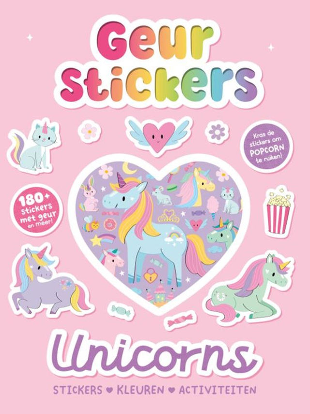 Unicorns - geurstickers 4+