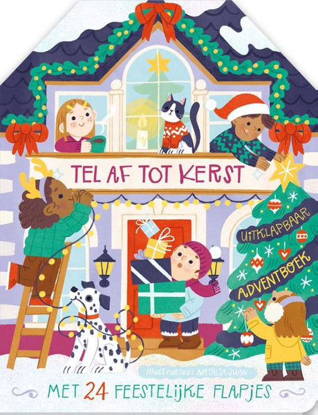 Tel af tot kerst - uitklapbaar adventboe