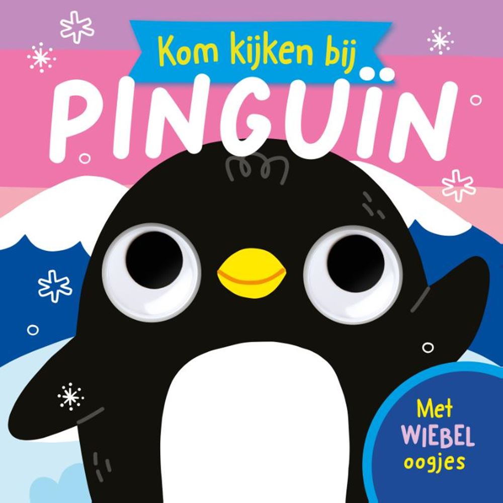 Kom kijken bij pinguïn. met wiebeloog 1+ | 2 stuks