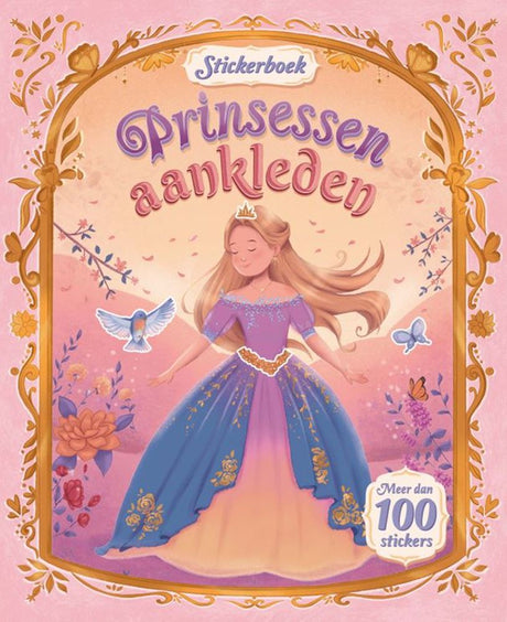 Stickerboek prinses aankleden. 4+ | 2 stuks