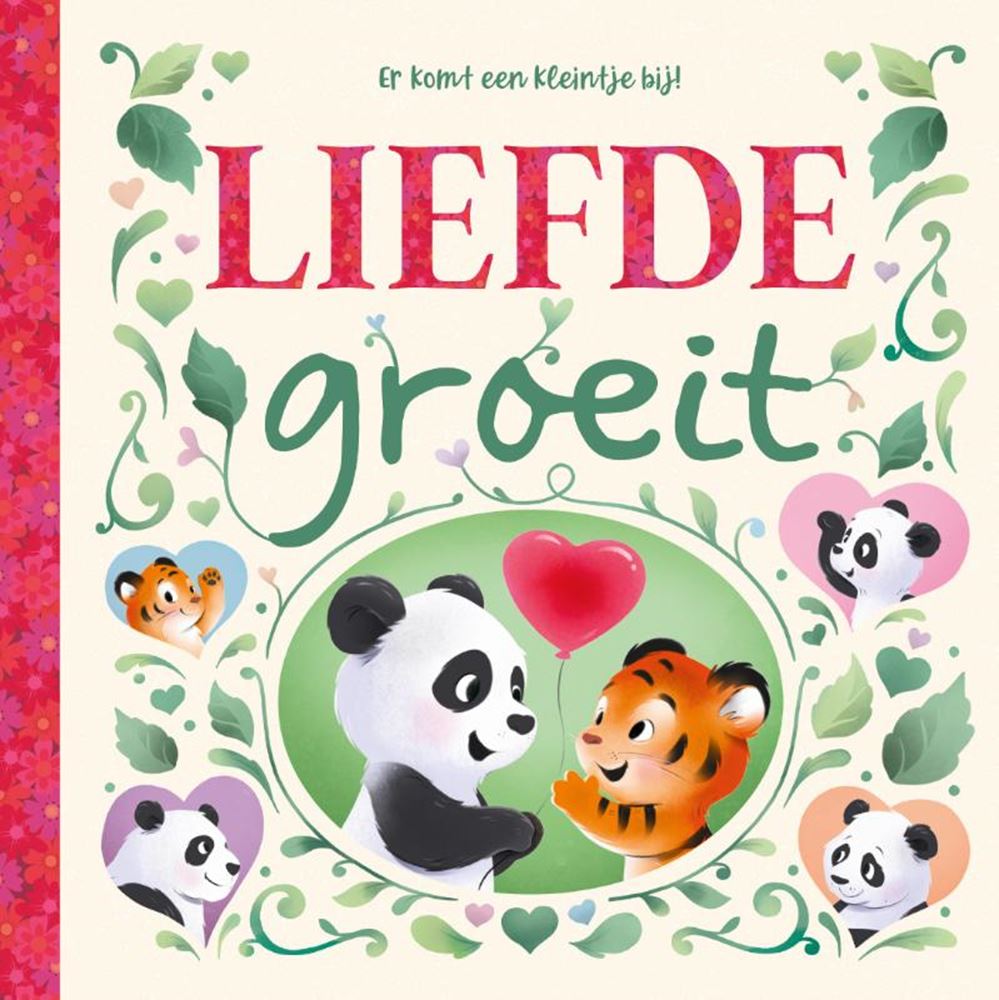 Liefde groeit. kartonboek. 2+