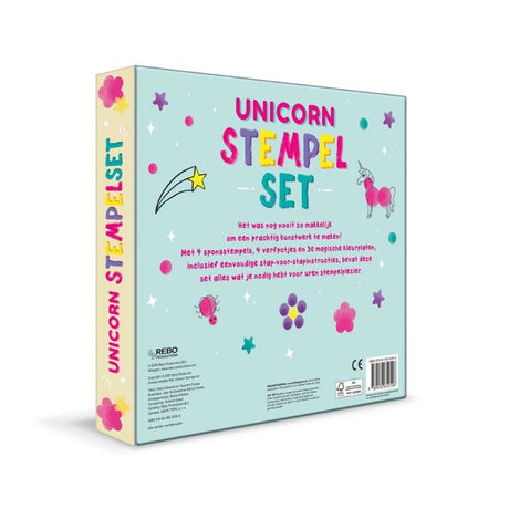 Unicorn stempelset 3+