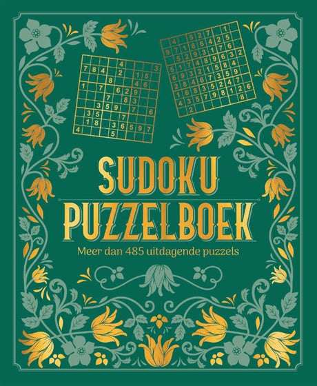 Sudoku puzzelboek groen (volume 1) -