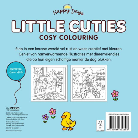 Little cuties - happy days cosy colourin