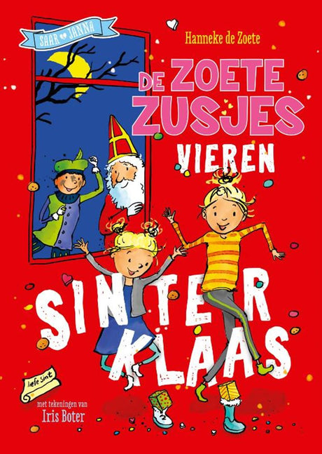 Im Central Book House feiern die süßen Schwestern Sinterklaas