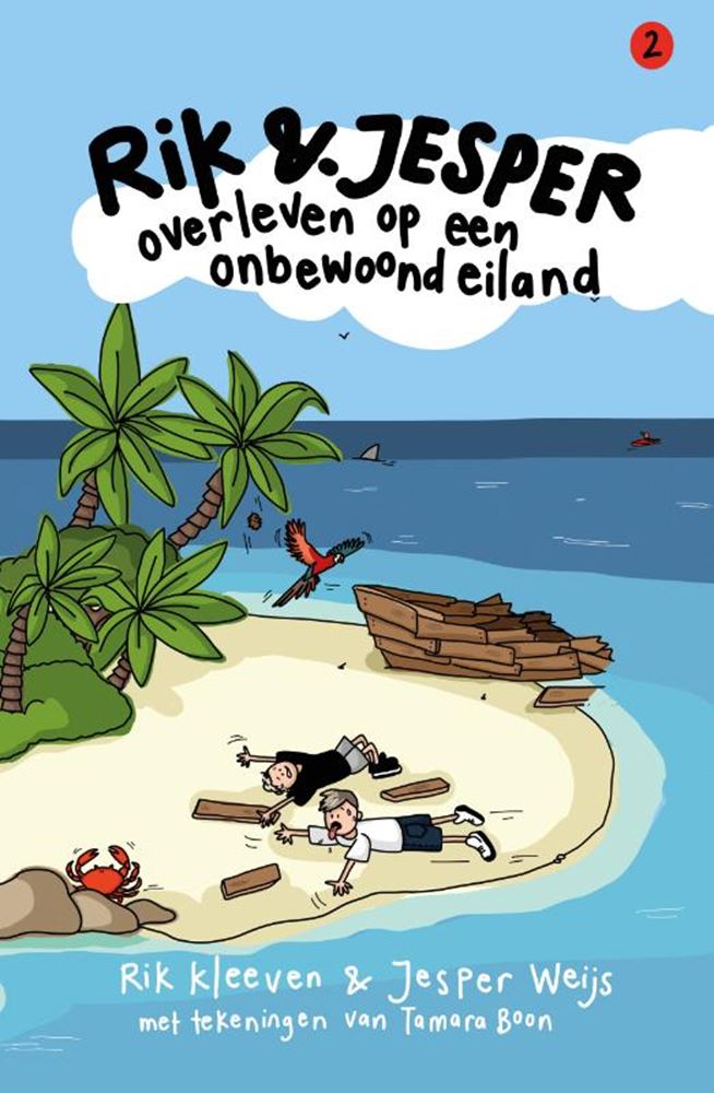 Rik und Jesper überleben auf einer einsamen Insel – Kinderbuch