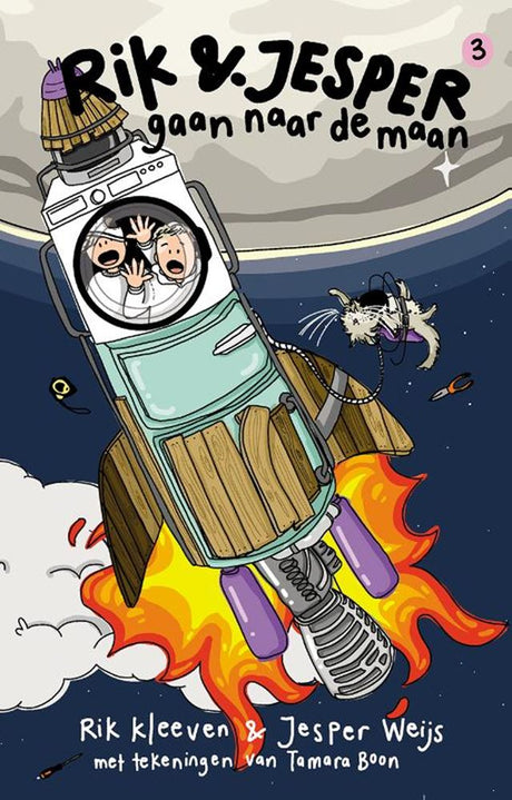 Buch Rick und Jesper fliegen zum Mond