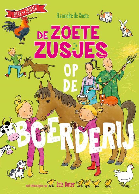 Zentrales Buchhaus der süßen Schwestern auf dem Bauernhof. 6+