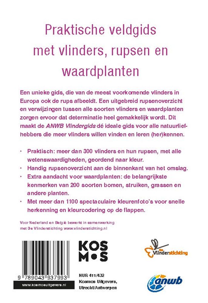 Anwb vlindergids volwassene | 2 stuks