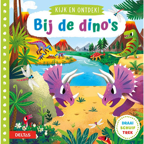 Deltas beobachten und entdecken! - mit dem Dinosaurier-Klappenbuch