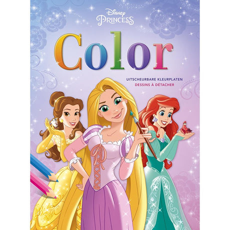 Deltas Disney Princess – Malbuch – Block mit heraustrennbaren Malseiten