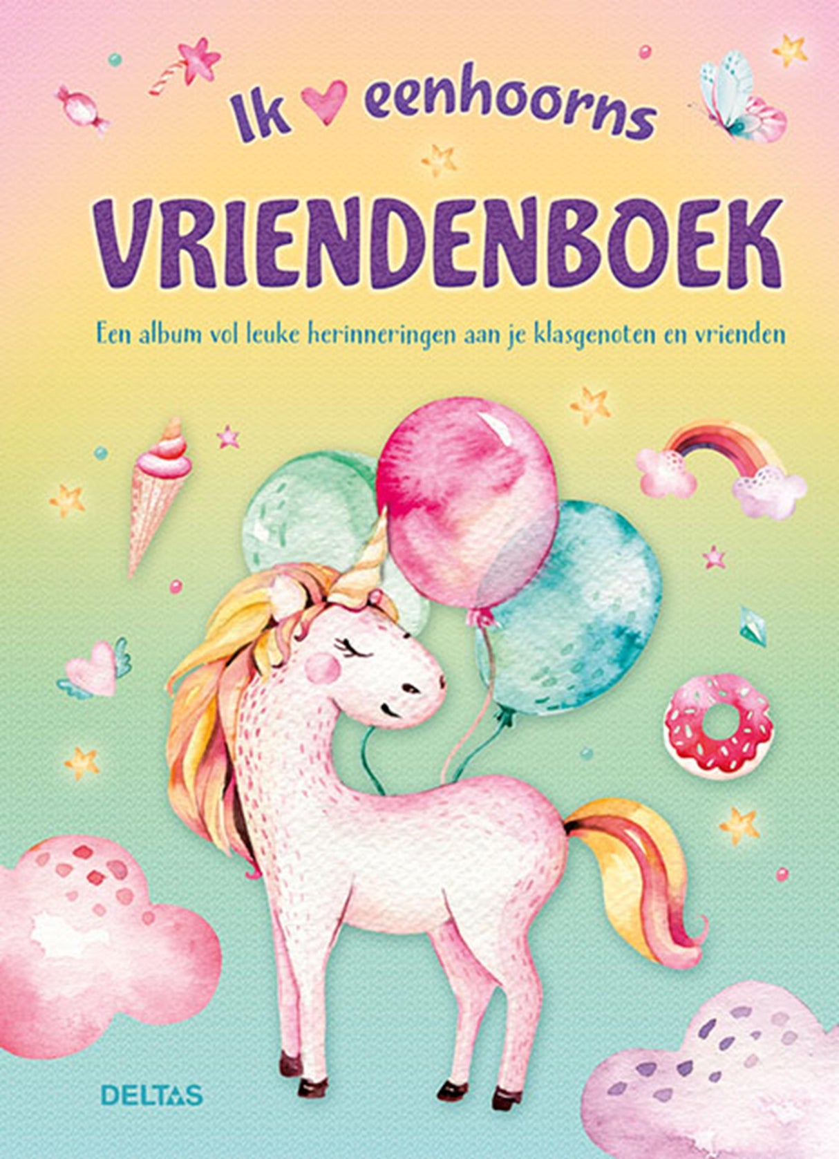 Deltas Einhorn-Freundesbuch