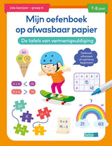 Deltas Übungsheft aus waschbarem Papier, Einmaleins (7-8 J.)