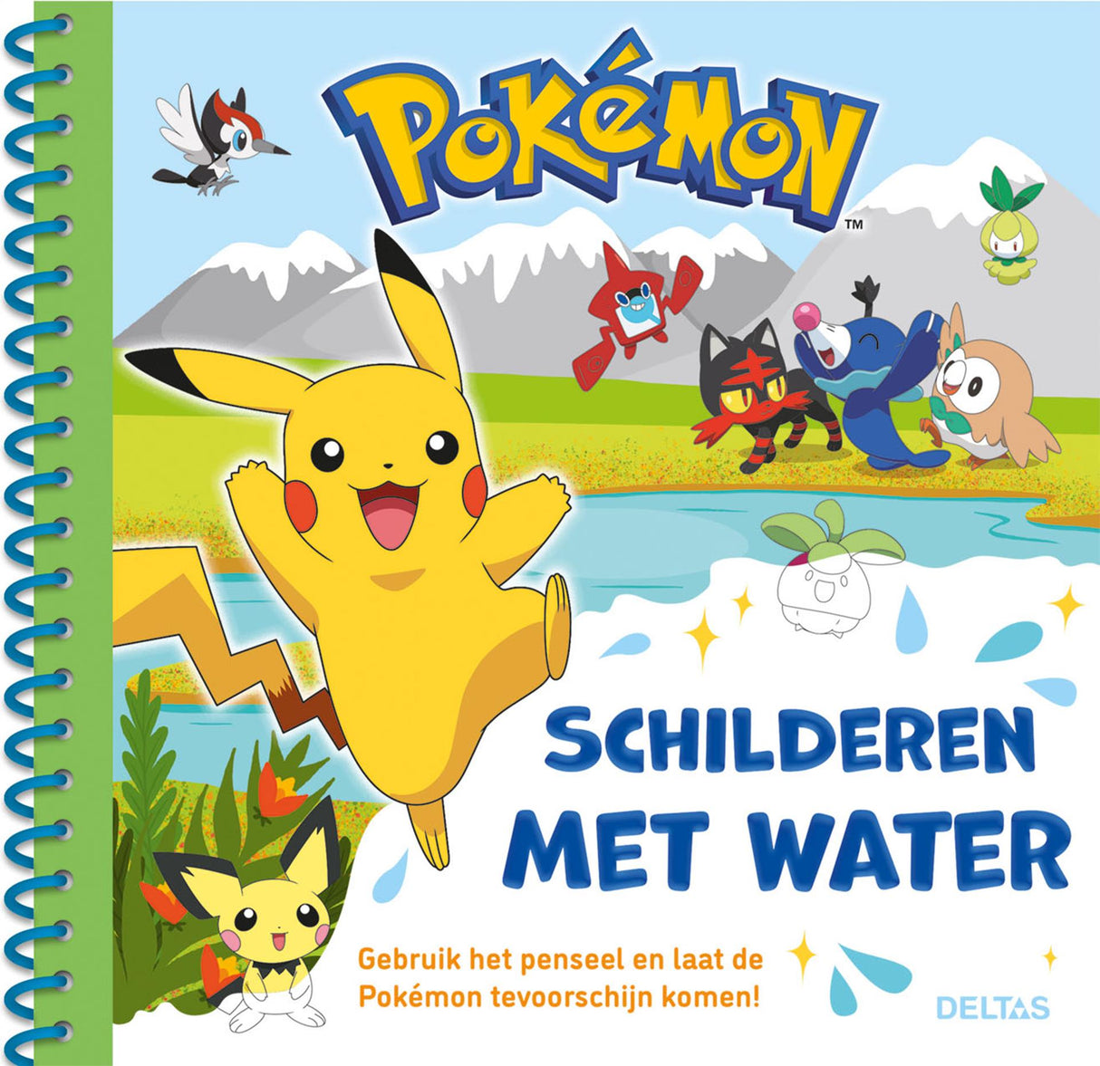 Pokémon malen Pokémon mit Wasser Teil 2