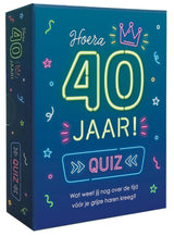 Deltas hoera 40 jaar! quiz