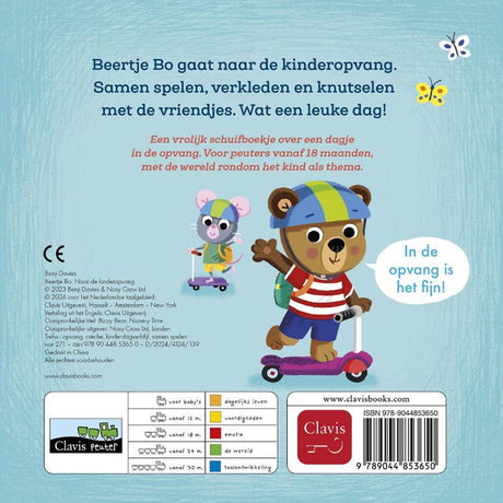 Beertje bo. naar de kinderopvang 2+