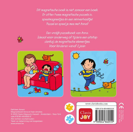 Magneetboek anna en haar emoties 2+