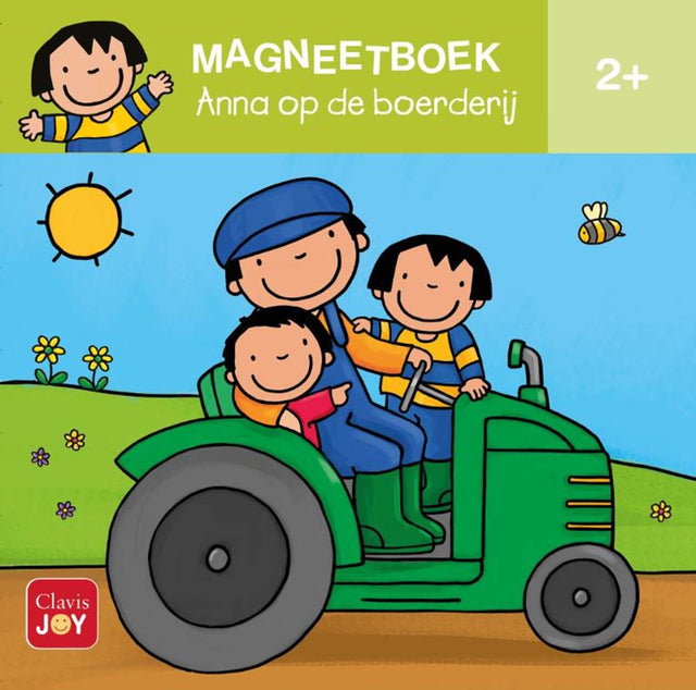 Magneetboek anna op de boerderij 2+