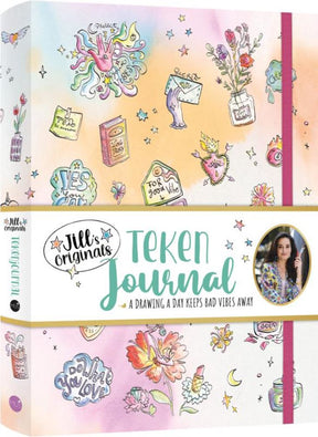 Jill's originals tekenjournal volwassene | 2 stuks