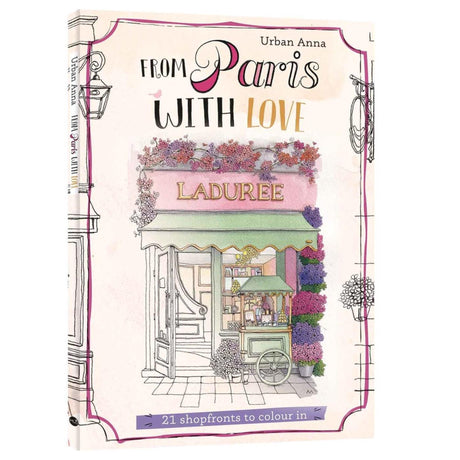 Malbuch „Urban Anna aus Paris mit Liebe“ von Kluitman