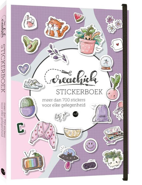 Creachick Stickerbuch für Erwachsene